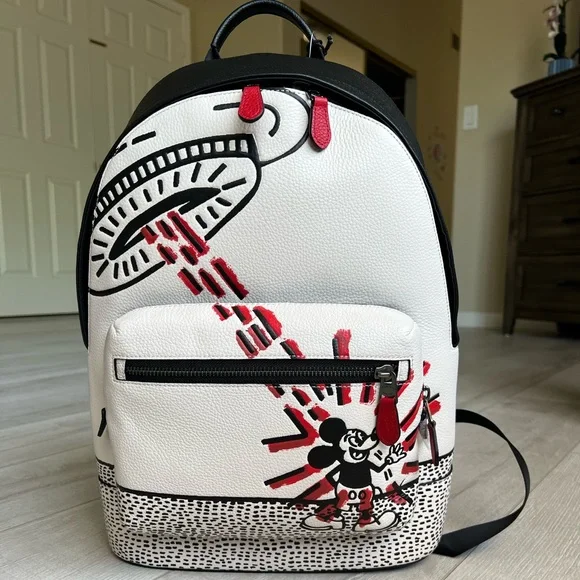 DISNEY MICKEY MOUSE X KEITH HARING WEST BACKPACK
